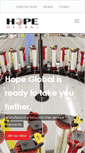 Mobile Screenshot of hopeglobal.com
